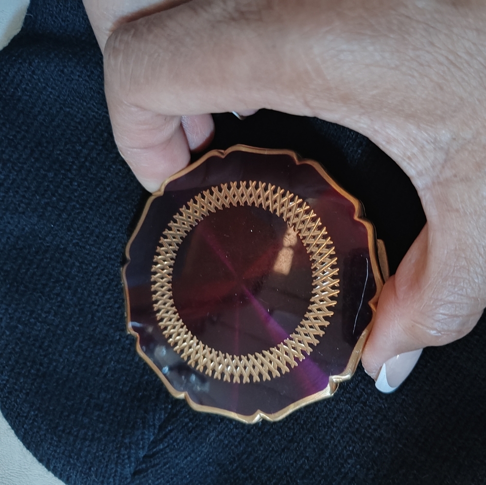 💜 Vintage Stratton Powder Compact 💜